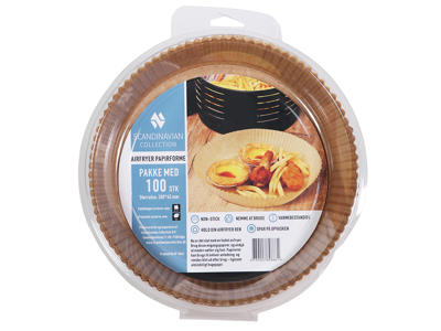 Formas de papel para Airfryer 23 cm 100 pcs.