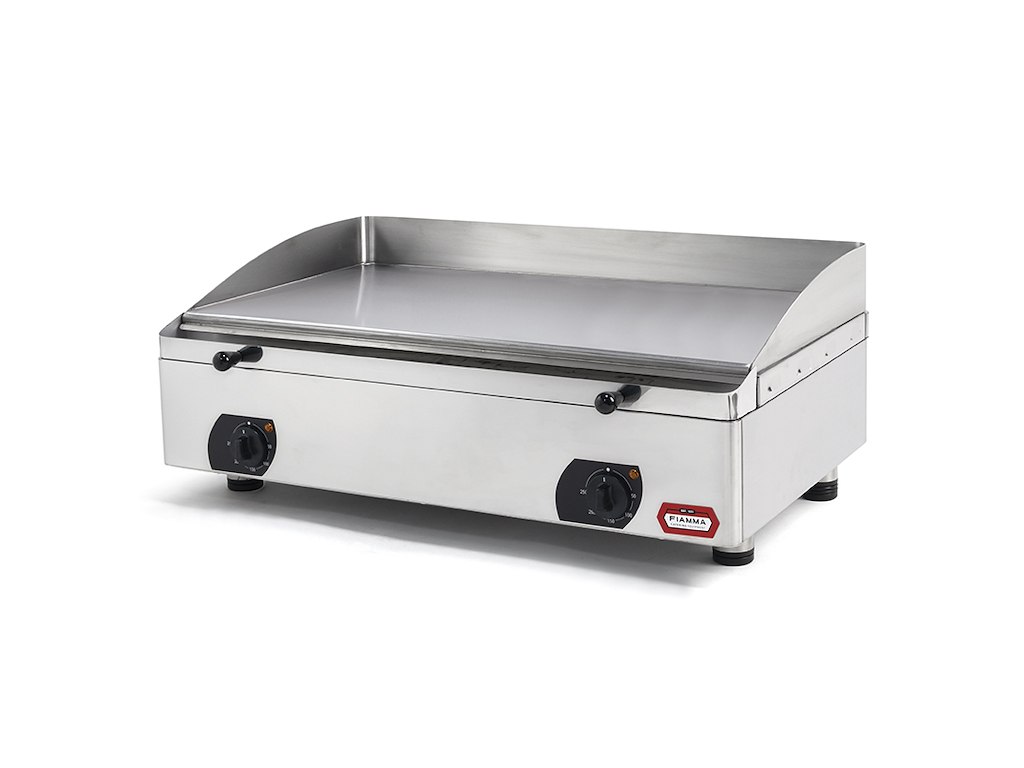 Placa de asar con placa de cromo 808x530x330 mm