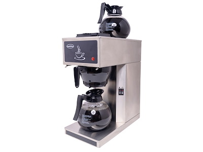 Kaffemaskine 2 kander 1,8ltr