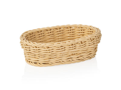 Cesta de pan Luz Beige 19x12x6 cm Weaver Pro