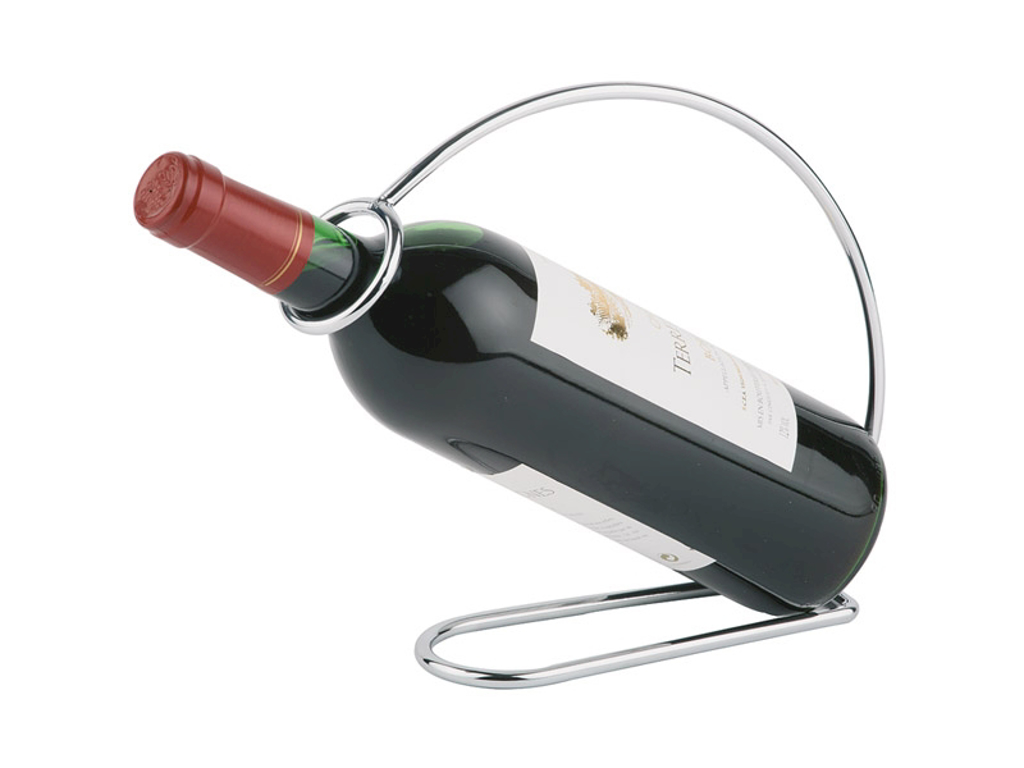 Portabotellas de vino de acero inoxidable 22 x 6 c