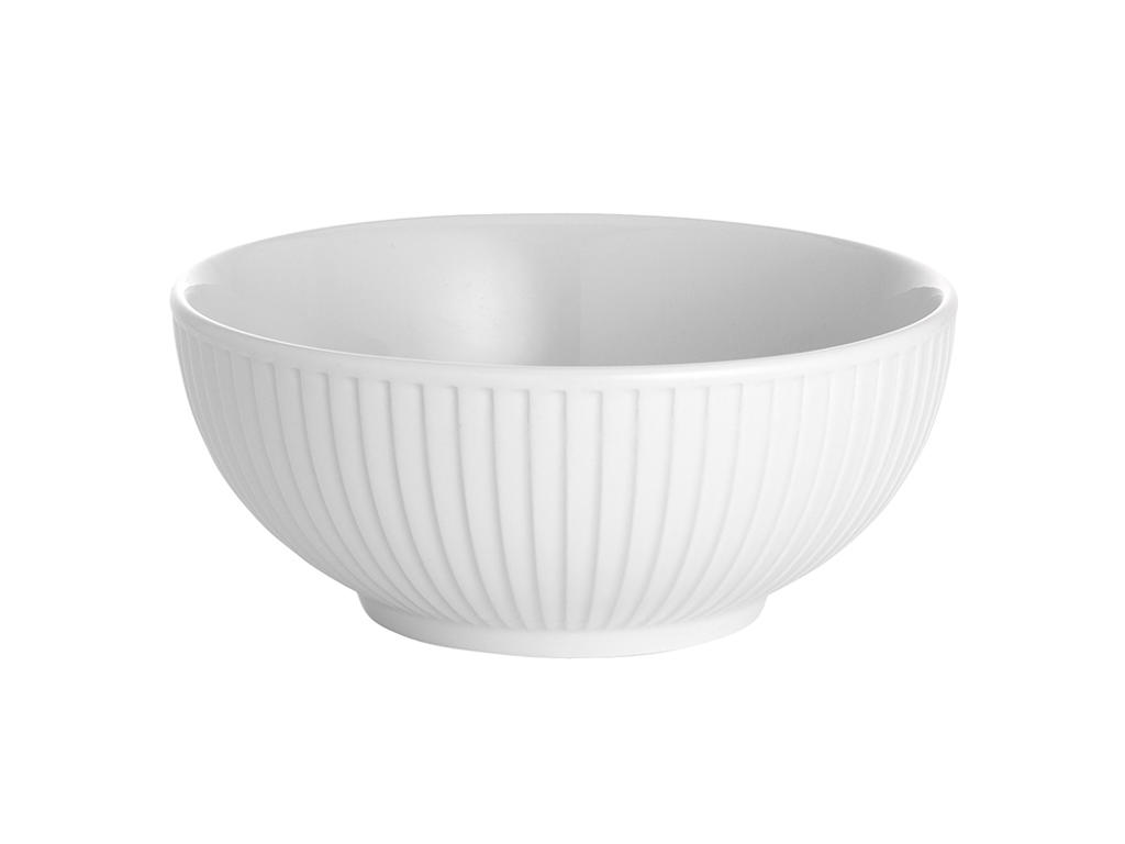 Cuenco Plissé 60 cl 15 cm Blanco