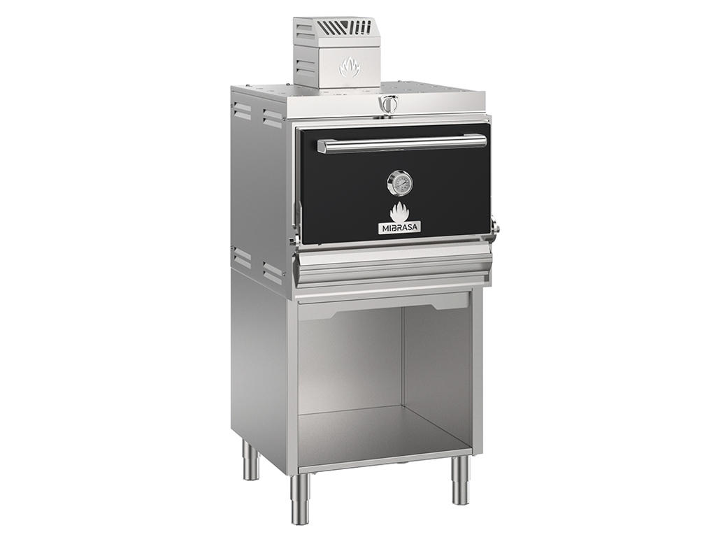 Horno Carbón Mibrasa BASE S 75 Negro/RF