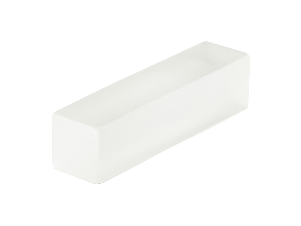Bandeja para servir 16,5x4 cm Blanca Mealplak