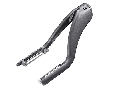 Pelador delgado doble edición negra