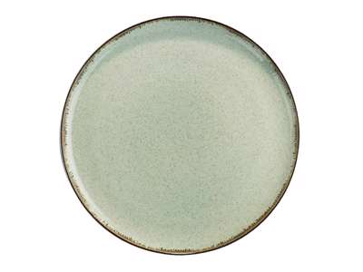 Plato plano  19 cm Perla verde