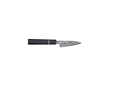 Cuchillo decorativo 9 cm 61 capas VG-10 ébano 8