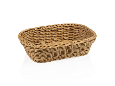 Cesta de pan Beige 26,5x19x7 cm Weaver Pro