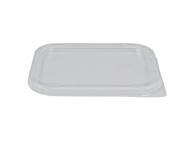 Tapa para bandeja de aluminio 500 ml plástico claro 110-P