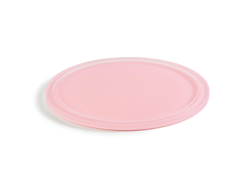 Bandeja Redonda para campana 23 cm Rosa Mealplak