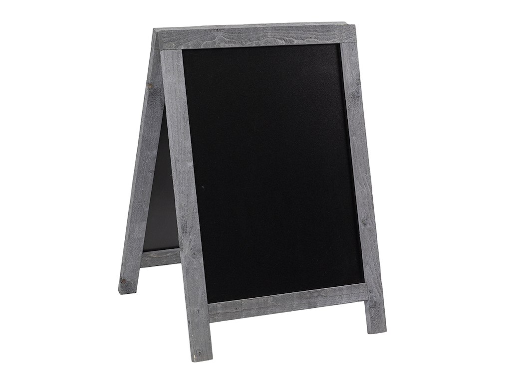 Tablero A-cartel Naturaleza Haya Gris 85x54,5cm