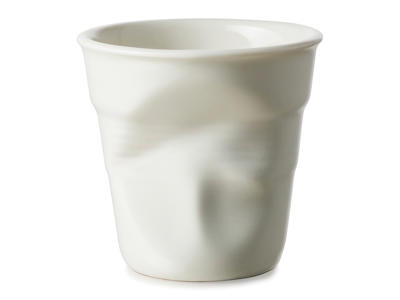 Taza Espresso 8 cl Blanca Froisse