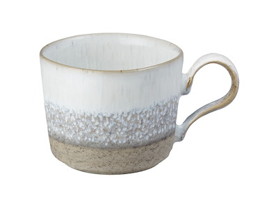 Denby Kiln Taza blanca con asa 260 ml