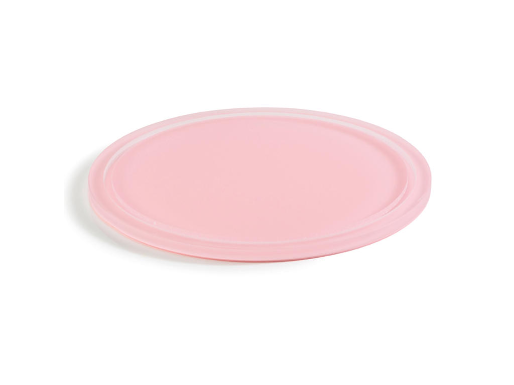 Bandeja Redonda para campana 30 cm Rosa Mealplak