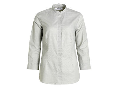 Camisa Kentauer Mujer Oliva 7/8 manga Oxford