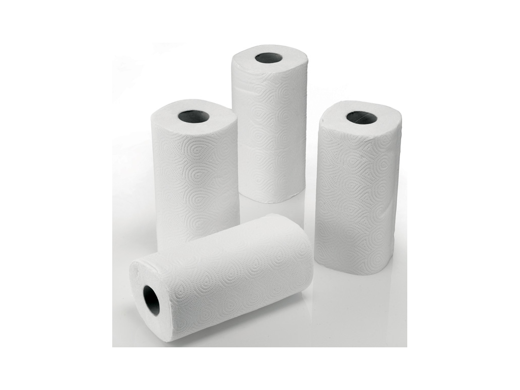 Papel de cocina 4 uds. 2 capas