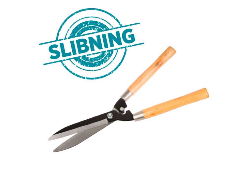 Tijera de seto, afilada