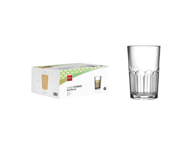 Vaso 16 cl. Strike 6-pack