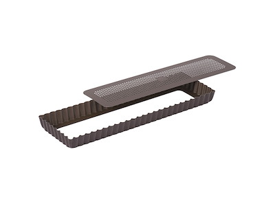 Molde para tarta antiadherente perf. c/fondo desmontable 34x