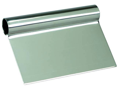 Raspador de mesa de acero 150 x 105 mm