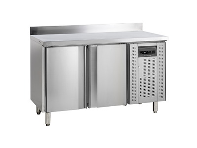 Congelador 2 puertas c/fondo