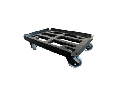 Carro negro con rejilla 60x40 cm