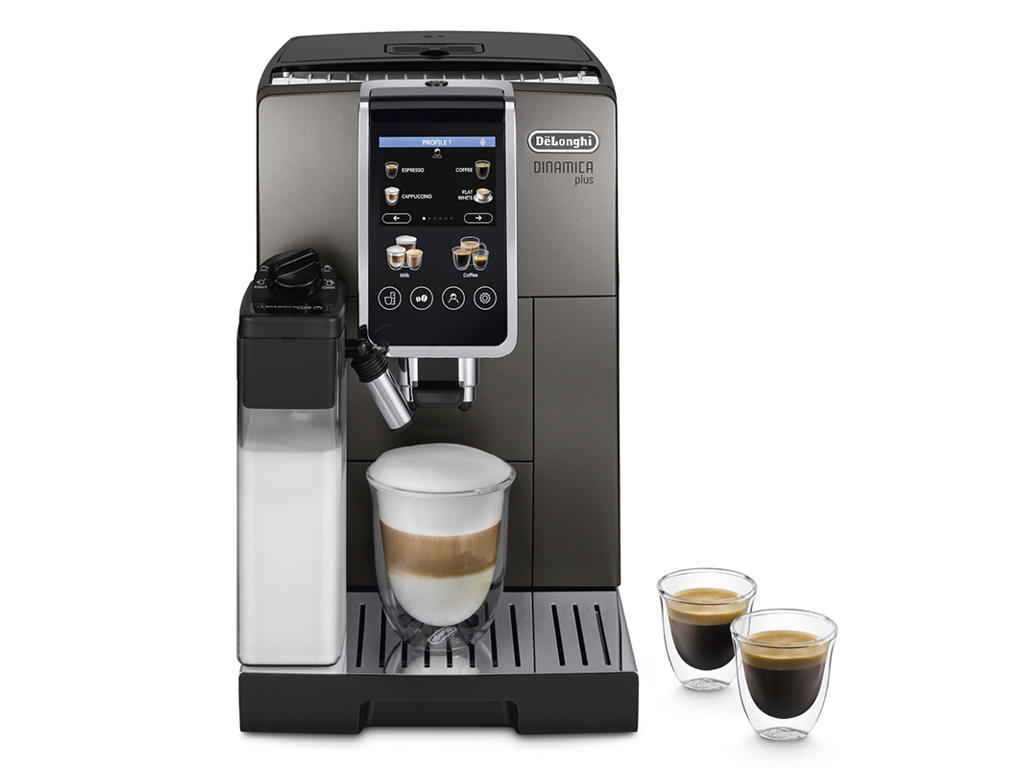 Espresso DeLonghi Dinamica+ TitaniumNegro