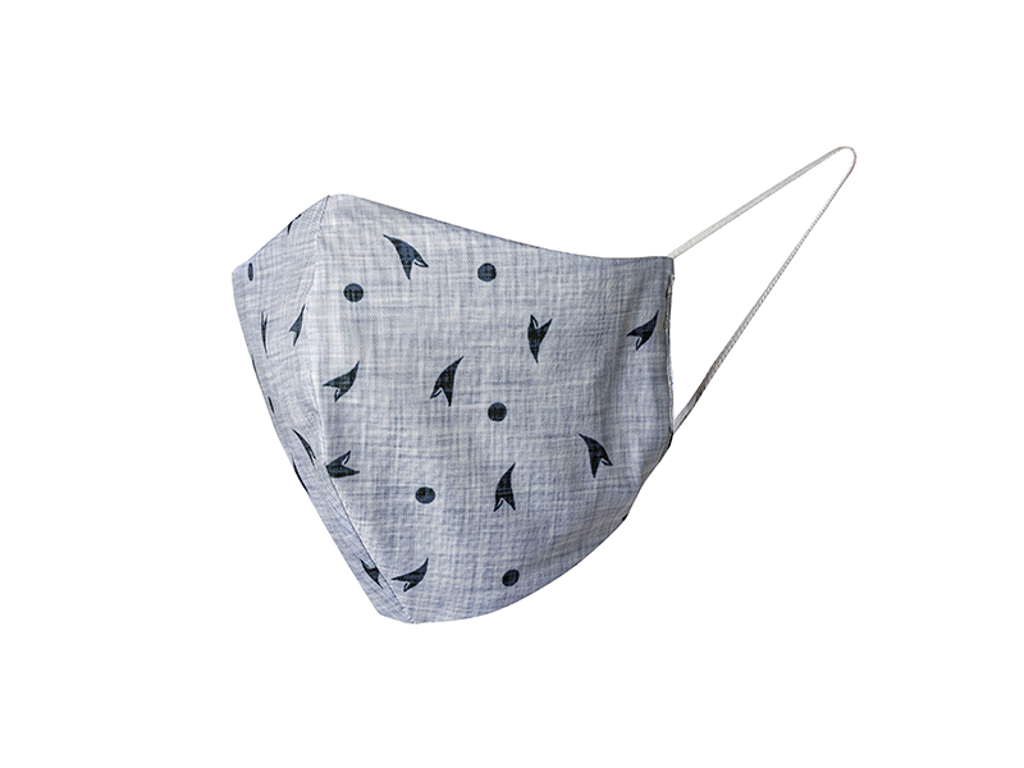 Mascarilla Gris M 22x13