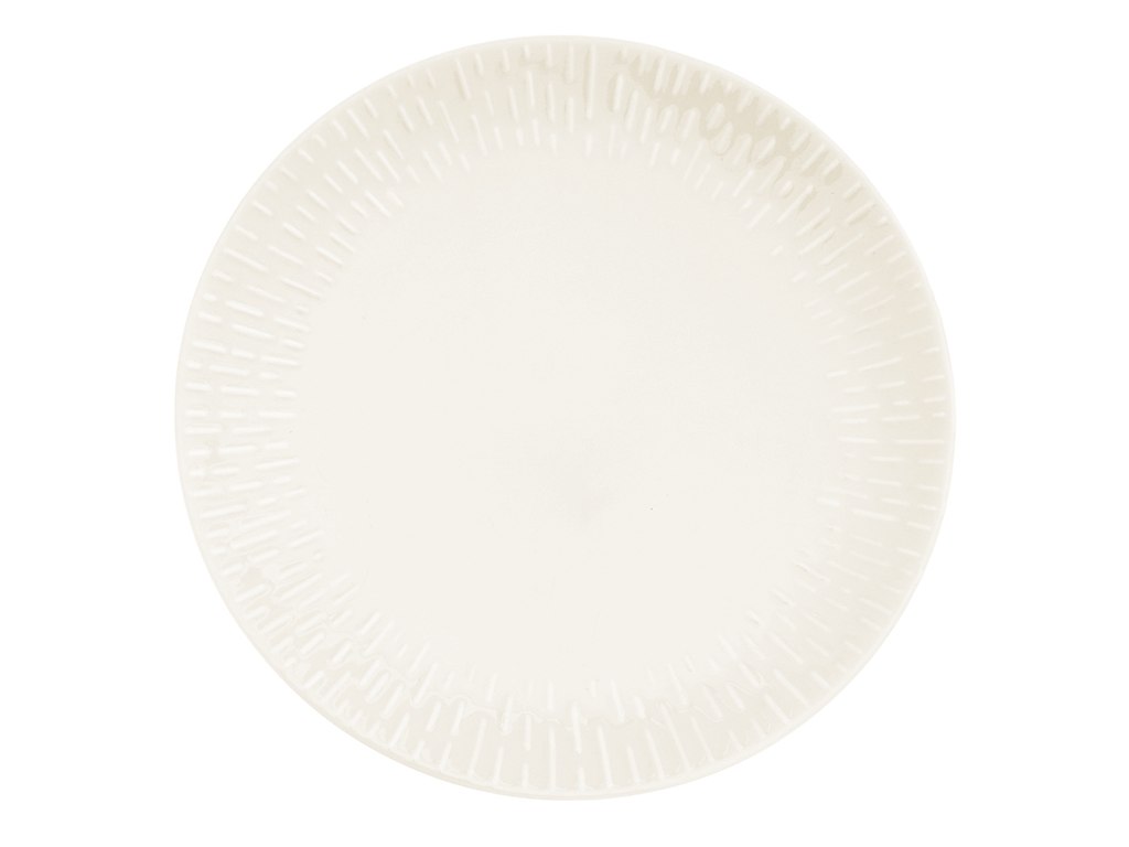 Tallerken 27 cm Confetti Vanilla