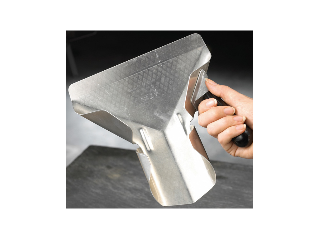 Pala de papas fritas para llenado de bolsas