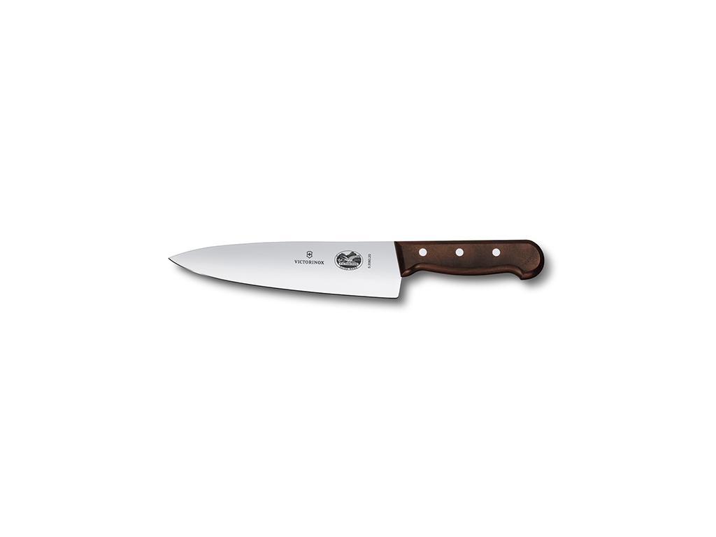 Cuchillo de cocina, 20 cm, Victorinox, mango de madera