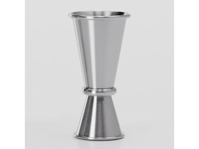 Vaso medidor Doble 2/4 cl