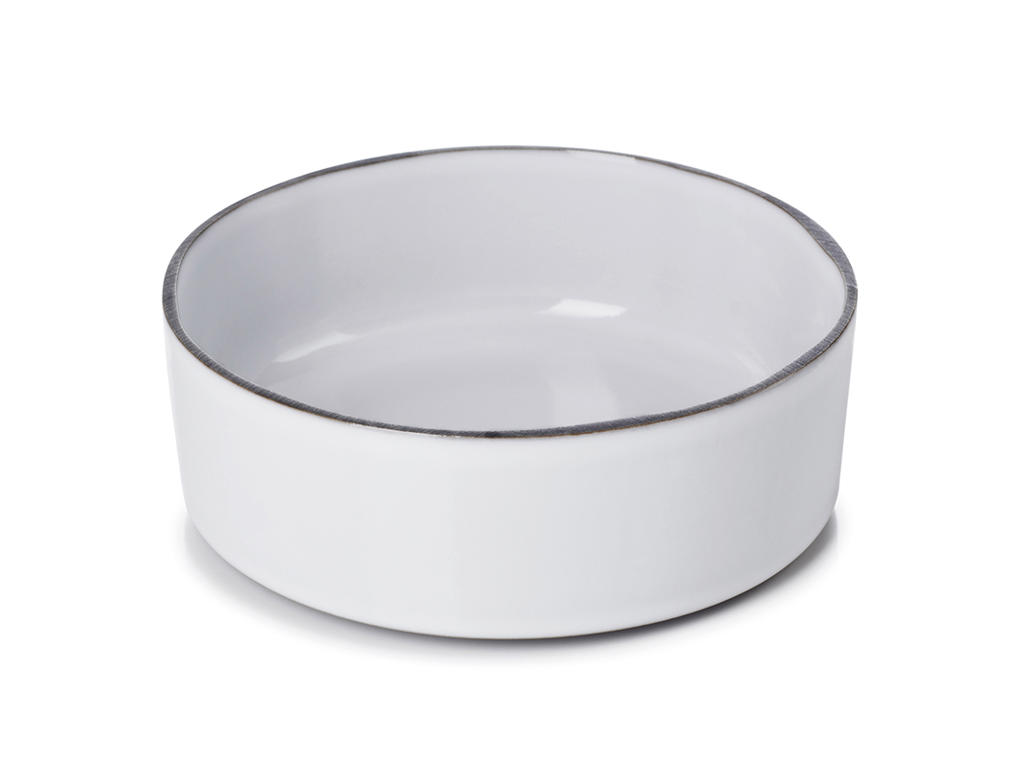 Plato 14 cm Blanco Caractere