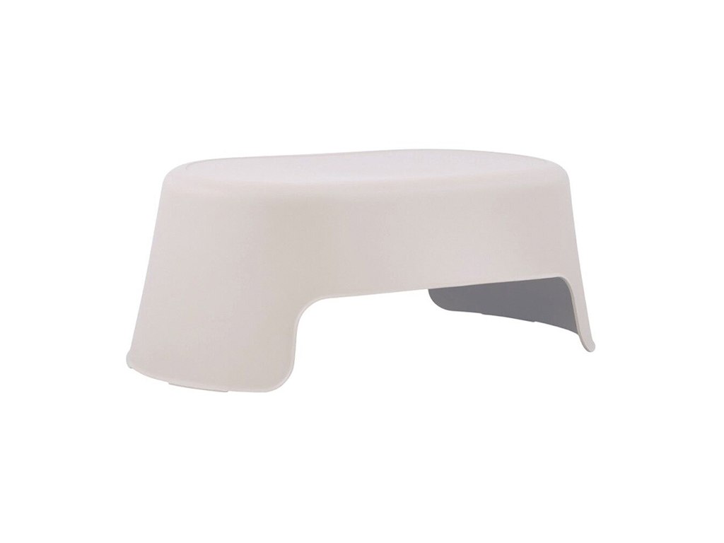 Mesa de salón Zederkof gris claro ovalada