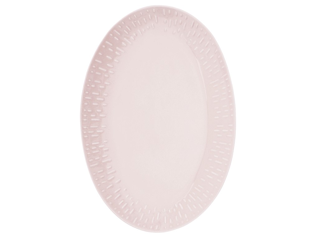 Fad Oval 36x25,5 cm Confetti Candyfloss