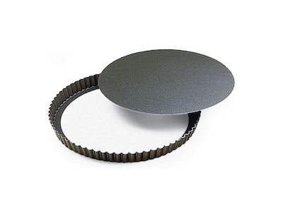 Molde para tarta antiadherente con fondo desmontable 24x3,5cm