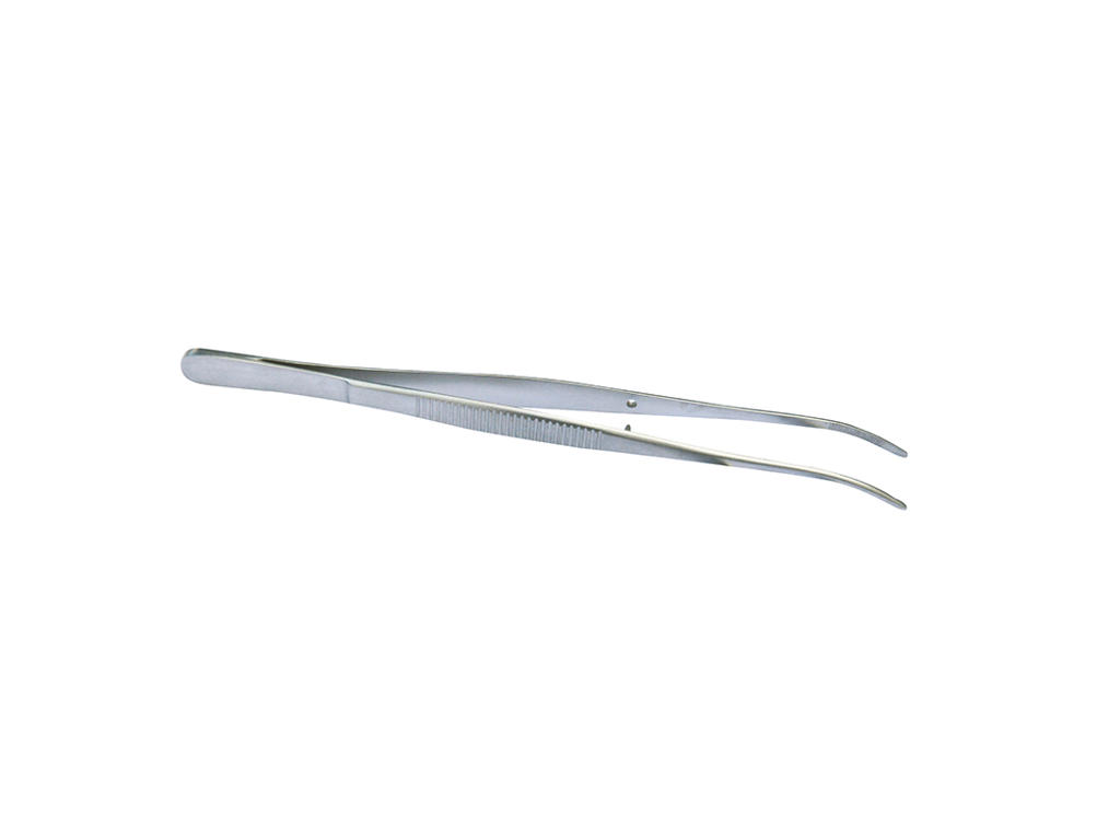 Pinza 12,5 cm inoxidable Punta Curvada