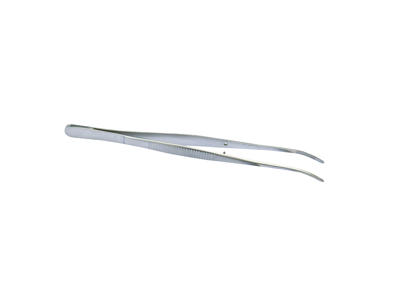 Pinza 12,5 cm inoxidable Punta Curvada