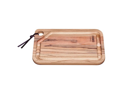 Tabla de cortar Teak 33x20x1,8 m. canal y agujero