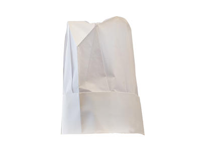 Gorro de cocina universal por 10 unidades.