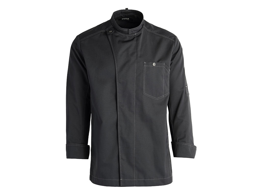 Kentaur Chaqueta de Cocina Unisex Carbón