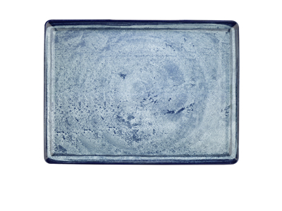 Plato plano 23x17 cm Cielo Azul