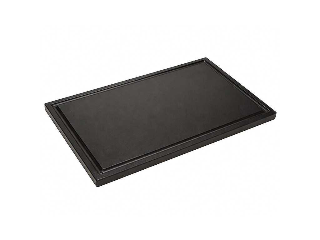 Tabla de cortar polid negra tamaño 50x30x2mm