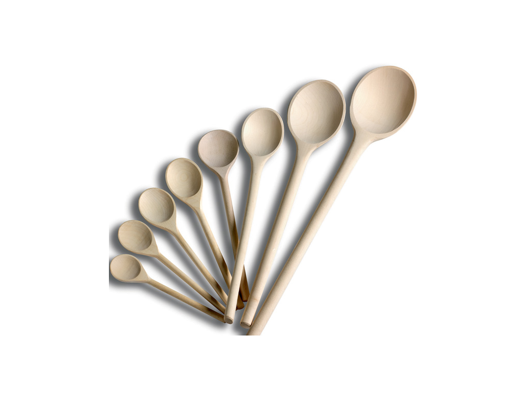 Cuchara de cacerola, madera de arce 50 cm