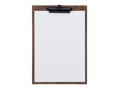 Menú Cartel Clip Nogal A4