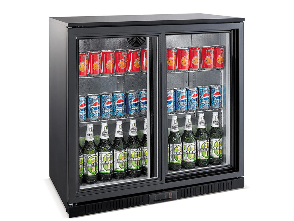 Barra Trasera 2 puertas correderas negra