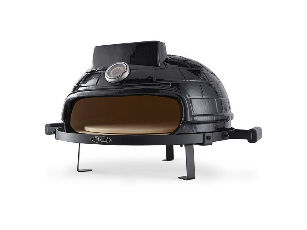 Maxima Kamado Horno de Pizza 53 cm, negro