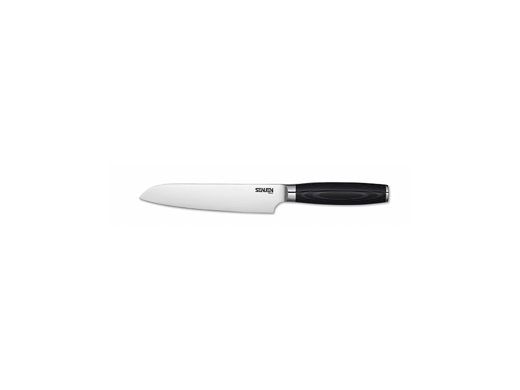 Cuchillo Santoku, Senjen Single, 13,5 cm