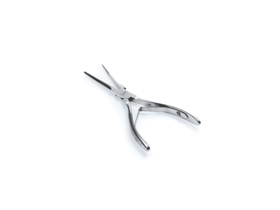 Pinza de salmón, recta c/muelle