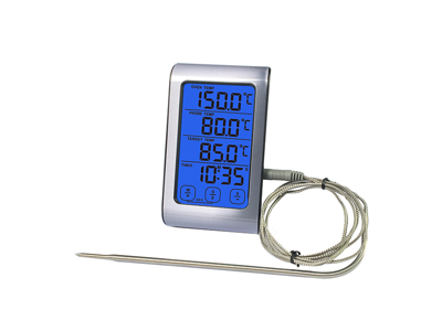 Termómetro de cocina -10/+300 gr con pantalla azul